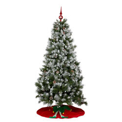 Puntale Per Albero Di Natale - Colore Rosso/bianco, , large
