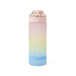 Borraccia Motivazionale - 750 Ml - Colore Rosa, Giallo E Azzurro, , large