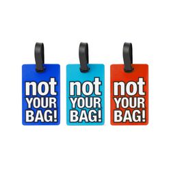 Targhetta Per Bagaglio Not Your Bag, , large