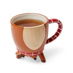 Tazza Sottosopra In Ceramica - Renna, , large