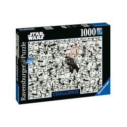 Ravensburger Puzzle 1000 Pezzi 14989 - Challenge Puzzle Star Wars, , large