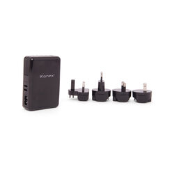 Kit Caricabatteria Da Viaggio 5 Usb 4.1a, , large