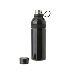 Borraccia Termica Nera Con Doppia Apertura - Acciaio Inox – 550 Ml, , large