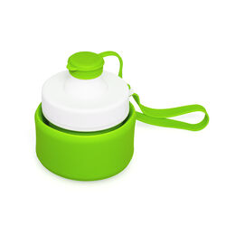 Bottiglia pieghevole in silicone 500 ml, , large