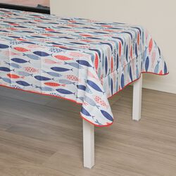 Tovaglia Antimacchia 140 X 175 Cm - Pesci, , large