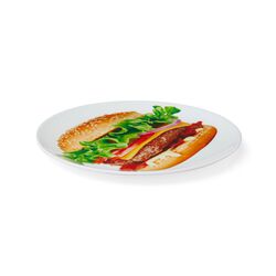 Piatto per hamburger, , large