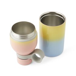 Borraccia Termica Multicolore Con Doppia Apertura - 400 Ml, , large