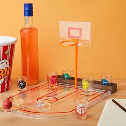 Set Drinking Basketball Da Tavolo, , large