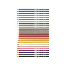 Matita Colorata Ecosostenibile - Stabilo Greencolors - Arty - Astuccio Da 24 - Colori Assortiti, , large
