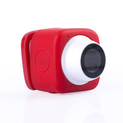 Mini Fotocamera Selfie Wi-fi Da Indossare Rossa, , large