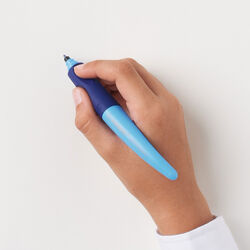 Penna Roller Ergonomica - Stabilo Easyoriginal Per Destrimani In Rosa - Cartuccia Blu Inclusa, , large