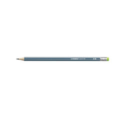 Matita In Grafite - Stabilo Pencil 160 - Con Gommino - Pack Da 3 - Petrolio - Gradazione Hb, , large