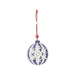 Decorazioni Per Albero – “fiocco Di Neve” – Palline Natalizie – Set Da 12 Pz., , large