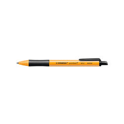 Penna A Sfera Ecosostenibile - Stabilo Pointball - 79% Plastica Riciclata - Pack Da 2 - Nero, , large