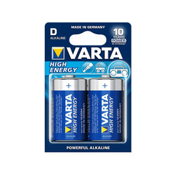 Batteria Varta Torcia D - Set Da 2 Pz, , large