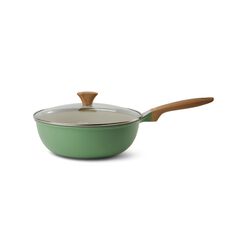 Padella Wok Con Coperchio &Oslash; 28 Cm, , large