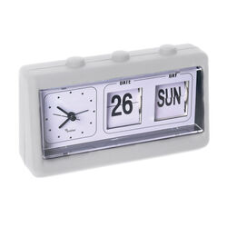 Orologio da tavolo con calendario, , large