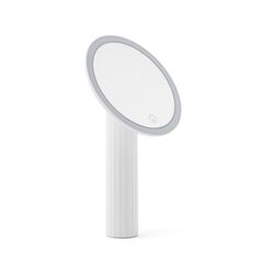 Specchio Da Tavolo Con Luce Led Ricaricabile Ø 18 Cm, , large