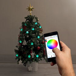 Luci Per Albero Da Comandare Con Smartphone, , large