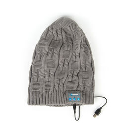 Cappello Con Auricolari Bluetooth, , large