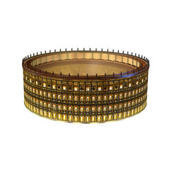 Ravensburger 3d Puzzle Building - 11148 - Colosseo Night Edition, , large