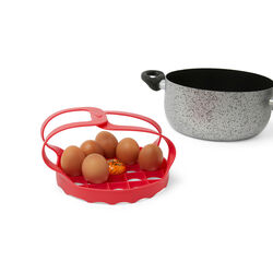 Supporto Cuoci Uova Con Segna Cottura, , large