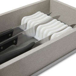 Tappetino con porta coltelli da cassetto, , large