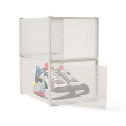 Scatole Impilabili Per Scarpe Sneakers - Set Da 2 Pz, , large