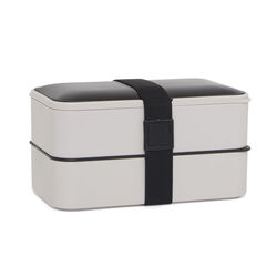 Doppio contenitore porta pranzo, , large