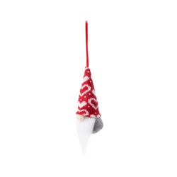 Decorazione da appendere a forma di gnomo - Cuori, , large