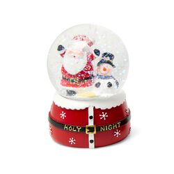 Palla di neve con luci, Pupazzo di neve, , large