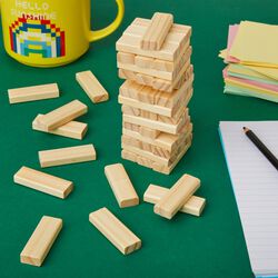 Gioco Jenga Da 54 Pezzi, , large