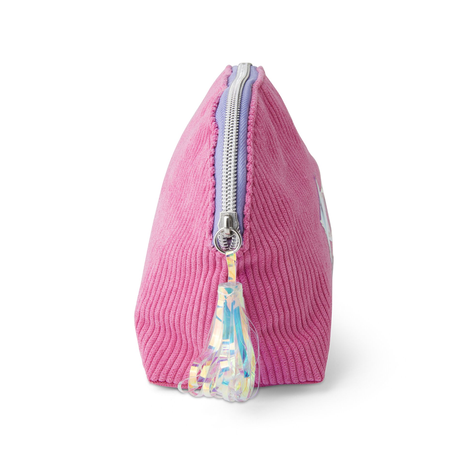 Pochette Porta Trucchi Con Fiocco Rosa