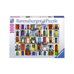 Ravensburger Puzzle 1000 Pezzi 19524 - Porte Del Mondo, , large