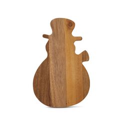 Tagliere In Legno Con Coltello Taglia Formaggio - Pupazzo Di Neve, , large