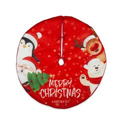 Tappeto Per Base Albero - Merry Christmas, , large