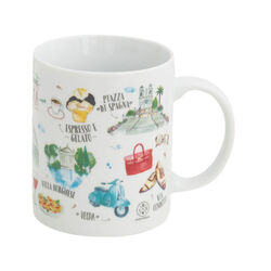 Tazza Lovely Streets - Ciò Che Mi Fa Innamorare Di Roma - Mr. Wonderful, , large