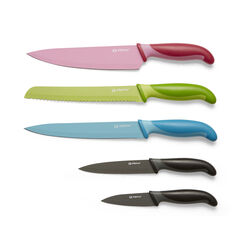 Set 5 coltelli da cucina, , large