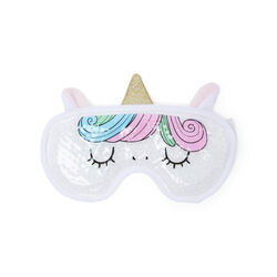 Maschera occhi rilassante con microsfere in gel - unicorno, , large