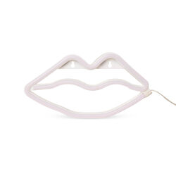 Luce Effetto Neon Da Parete - Labbra, , large