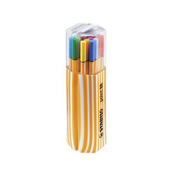Fineliner - Stabilo Point 88 - Twin Pack - Astuccio Da 20 - Colori Assortiti, , large