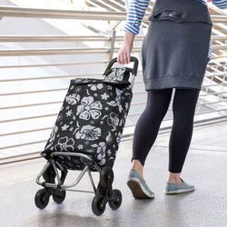 Borsa Trolley Per La Spesa Con 6 Ruote, , large