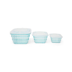 Porta Pranzo Lunch Box In Plastica - Set Da 3 Pz, , large