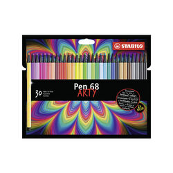 Stabilo Pen 68 - Arty - Astuccio Da 30 - Colori Assortiti, , large