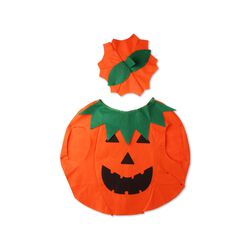 Costume Per Bambini Zucca Di Halloween, , large