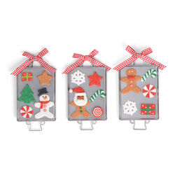 Addobbo Natalizio Per Albero Vassoio Di Dolcetti - Babbo Natale, , large