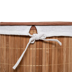 Cesta Porta Biancheria In Bamboo, , large