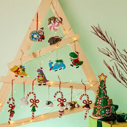 Decorazione Dolcetto Da Appendere - Babbo Natale, , large