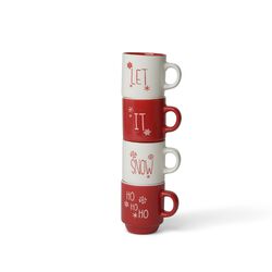 Tazzine Da Caffè Natalizie - Set Da 4 Pz., , large