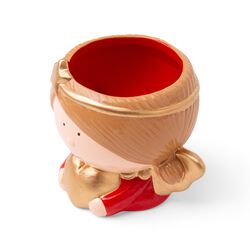 Portavaso In Ceramica - Angelo Con Cuore, , large